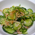 reiyan1956's cooksnap of when they made 簡単★さきいかときゅうりのサラダ★.