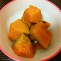 超絶ラブリー☆ミ's cooksnap of when they made ＊＊めんつゆで　簡単かぼちゃの煮もの＊＊.
