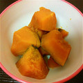 超絶ラブリー☆ミ's cooksnap of when they made ＊＊めんつゆで　簡単かぼちゃの煮もの＊＊.