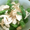 ぐうたラフ's cooksnap of when they made 簡単♪いんげんとささみの胡麻ドレ和え.