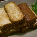 チョビ～☆'s cooksnap of when they made 10分で完成♪厚揚げのオイスターS焼き♪.