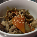 mipoyo's cooksnap of when they made 牛蒡と豚肉の煮物.