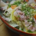 hamjiro's cooksnap of when they made 簡単！ヘルシー！土鍋で♡豚キャベツ蒸し♡.