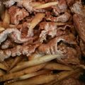 初心者リンママ's cooksnap of when they made 牛肉とごぼうの甘辛煮.