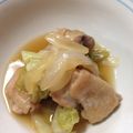 yuko629's cooksnap of when they made 春キャベツと新玉ねぎと鶏モモで「煮物」.