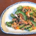 マサミM33's cooksnap of when they made ゴーヤとにんじんのツナ炒め。.
