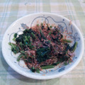 オレンジリング's cooksnap of when they made 1番簡単☆ほうれん草のお浸し.