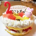 のんちゃんちいちゃん's cooksnap of when they made 電子レンジでスポンジケーキ♪.