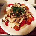 e.kinako's cooksnap of when they made 柚子胡椒風味きのこたっぷり和風カプレーゼ.