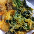 nothree's cooksnap of when they made ♪ 新 ♪ わかめとしらすの天婦羅.