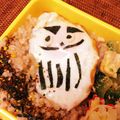 utalatte's cooksnap of when they made 縁起よく。目玉焼きでダルマ弁☆.