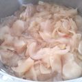 ちゅるりん♪'s cooksnap of when they made りんご酢で♪生姜の甘酢漬け(ガリ).