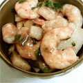 dentalako's cooksnap of when they made 簡単♪むきえびと長ネギと長芋の中華炒め☆.