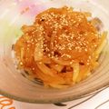 mamamrai's cooksnap of when they made 材料大根だけきんぴら大根(大根の炒め煮).