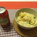 Tsuratsura's cooksnap of when they made 鶏と卵とほうれん草のチャーハン.