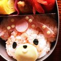 りん's cooksnap of when they made キャラ弁 ぼんぼんりぼん.