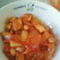 ☆★ピーチ姫★☆'s cooksnap of when they made 簡単！定番！鶏もも肉と大豆のトマト煮.