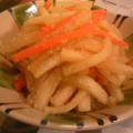 イタチョカ's cooksnap of when they made 大根と人参のごま味噌和え.