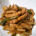 irigoma's cooksnap of when they made カレー風味の豚とにんにくの芽の炒め物.