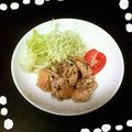 ぶ～みん28号's cooksnap of when they made 鶏もも肉のレモンバジル焼き.