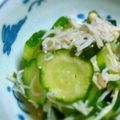 ★mayo★'s cooksnap of when they made しらす入りわかめときゅうりの酢の物.
