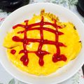 yamamomiji's cooksnap of when they made チキンオムライス.