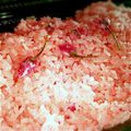 あいりんママ♪'s cooksnap of when they made 桜の塩漬け入り♪桜色のおこわ.