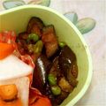 ゆずみそ鹵's cooksnap of when they made なすと枝豆のきんぴら☆お弁当.