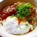 アッシュ。's cooksnap of when they made 半熟かまたまうどん.