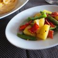 まろんかふぇ's cooksnap of when they made ☆じゃがいも＆いんげんの炒め物.