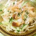 uzu1118's cooksnap of when they made カリカリ油揚げとみょうがのサラダ.