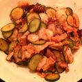 marumaro12's cooksnap of when they made 簡単！美味しい！タコキムチ！.