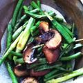 らてぼう's cooksnap of when they made にんにくの芽ときのこの炒めもの.