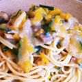 らてぼう's cooksnap of when they made カボチャクリームパスタ。.