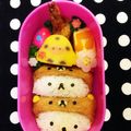 ゆぅたんのママ's cooksnap of when they made うずら卵☆可愛いキャラ弁.