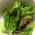 こたつねこくん's cooksnap of when they made エコクッキング・ゆでキャベツのおかか和え.