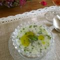 ルロワ・モワ's cooksnap of when they made トルコ料理☆ヨーグルトの冷製スープ.