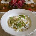 ルロワ・モワ's cooksnap of when they made 白アスパラのクリームパスタ*黒トリュフ添.