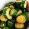 鍋子の店's cooksnap of when they made 辛子醤油のきゅうりの漬物.