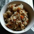 ちもっぷたん's cooksnap of when they made 具だくさん☆離乳食炊き込みご飯.