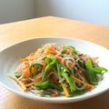 itimi's cooksnap of when they made 糸こんにゃくと塩こんぶの炒めナムル。.