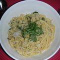 ♪りんご♪'s cooksnap of when they made 簡単！シソとしらすのさっぱりパスタ.