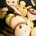 たらゆき's cooksnap of when they made 長芋と椎茸のわさびマヨネーズ炒め.