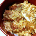 akmix☻'s cooksnap of when they made 【さくっと簡単】ふわとろカツ丼.