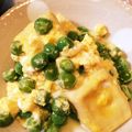 mugi918's cooksnap of when they made えんどう豆と高野豆腐の卵とじ.