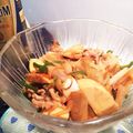 タカズキッチン's cooksnap of when they made *筍と豚肉とねぎのバターポン酢炒め*.