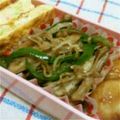 ssk123022's cooksnap of when they made ピーマン舞茸ジャコ炒め.