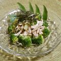 taruママ's cooksnap of when they made 鶏肉とブロッコリーのワサビ和え☆.