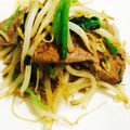 AOAOshark's cooksnap of when they made 鉄分補給に！レバーと小松菜炒め.