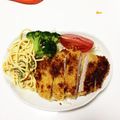 やっちゃん0825's cooksnap of when they made 20分夏にはダイエットに揚げないトンカツ.